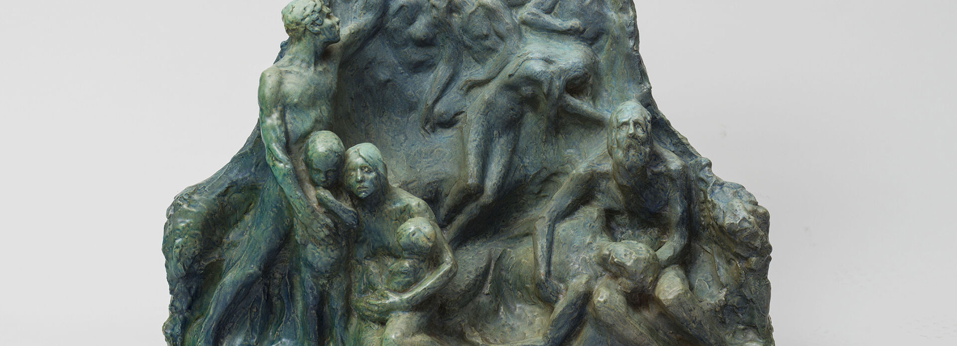 Agnes de Frumerie in cooperation with Edmond Lachenal, Struggle for existence. 1900.